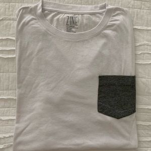 Zine: 2-toned Pocket Tee